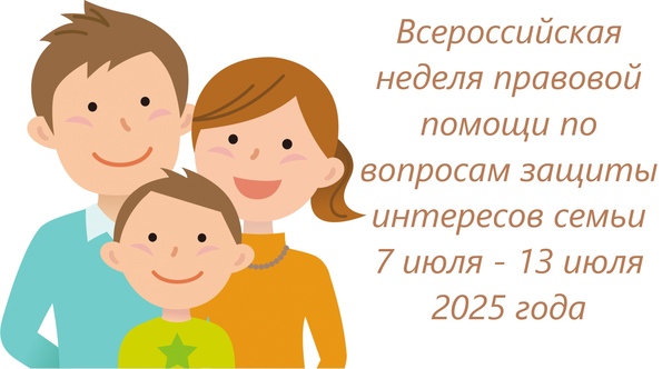 Всероссийская неделя правовой помощи по вопросам защиты интересов семьи Всероссийская неделя правовой помощи по вопросам защиты интересов семьи.